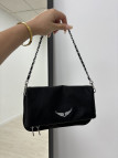 BOLSO ZAG PIEL NEGRO